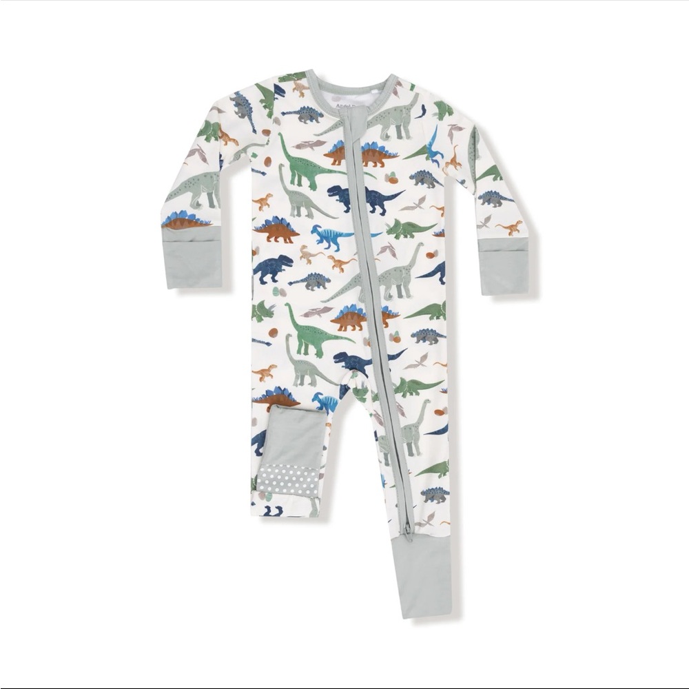 Angel Dear Viscose Bamboo 2 Way Zipper Romper 18-24M NWT
